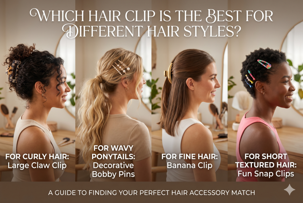 Which hair clip is the best for different hair style